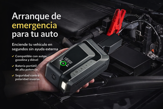 Arranca tu auto y vuelve a la ruta en minutos