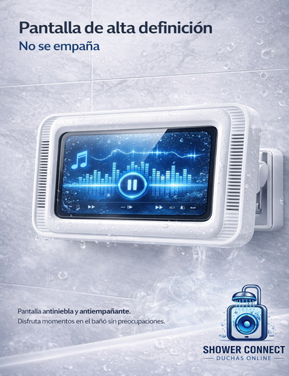 Soporte Impermeable para Teléfono | ShowerConnect IPX7